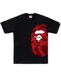 A Bathing Ape - Big Ape Head Cotton T-shirt - Lyst