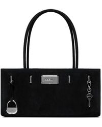 SEEN USERS - Aura Suede-Finish Padlock-Detail Tote Bag - Lyst