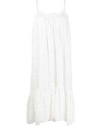 allsaints benno tee slip midi dress