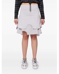 Gina Corrieri - Layered -T-Skirts Mini Skirt - Lyst