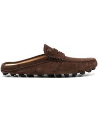 Tod's - Gommino Bubble Mules Aus Wildleder - Lyst