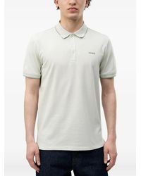 HUGO - Logo-Patch Short-Sleeve Polo Shirt - Lyst