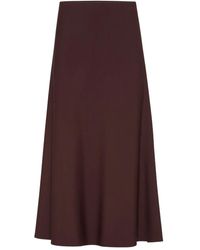 Brunello Cucinelli - Jupe Mi-Longue À Coupe Évasée - Lyst