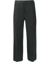 Woolrich Pantalon crop à motif de chevrons - Multicolore