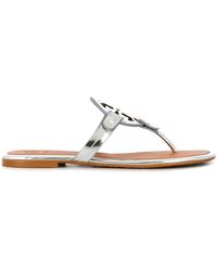 Tory Burch Chanclas con logo - Multicolor