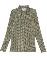Maliparmi - Geometric-Print Buttoned Shirt - Lyst