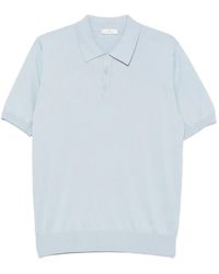Panicale - Short-Sleeve Buttoned Polo Shirt - Lyst