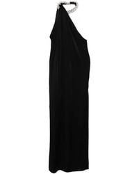 Stella McCartney - Faux Pearl-Embellished Satin Gown - Lyst