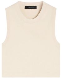 Weekend by Maxmara - Bombo Ribbed-Knit Cropped Top - Lyst