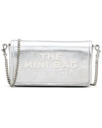 Marc Jacobs - The Metallic Leather Chain ミニバッグ - Lyst