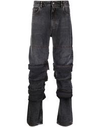 Y. Project - Multi-cuff Layered-design Jeans - Lyst