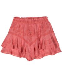 Isabel Marant - Elsa Embroidered Skort - Lyst