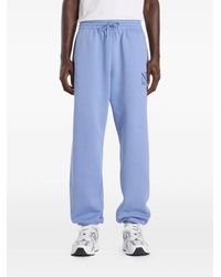 New Balance - Drawstring Logo Fleece Track Pants - Lyst