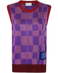 Pierre Louis Mascia - Top con motivo en jacquard - Lyst
