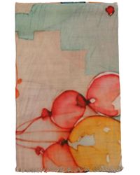 D'Aniello - Perla Schal mit Ballon-Print - Lyst