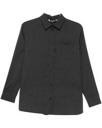 Max Mara - Button-Up Chest-Pocket Shirt - Lyst