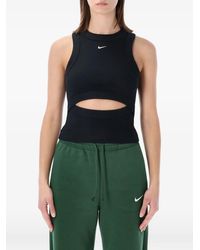 Nike - Cut-Out Top - Lyst