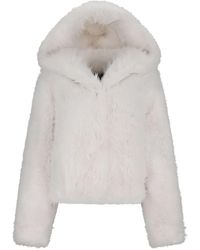 BB COUTURE - Faux-fur Jacket - Lyst
