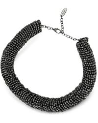 Brunello Cucinelli - Monili Beaded-Design Necklace - Lyst