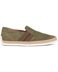 Tod's - Braided-Trim Loafers - Lyst