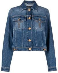 Versace - X Dua Lipa Medusa '95 Denim Jacket - Lyst