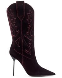 Paris Texas - Lidia 105 Heeled Cowboy Boots - Lyst