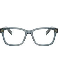 Prada - Brille Mit Eckigem Gestell - Lyst