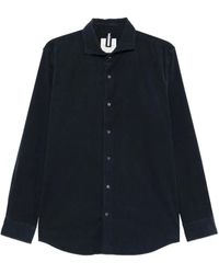 Profuomo - Corduroy Shirt - Lyst