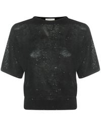 Antonelli - Embellished T-Shirt - Lyst