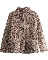 Casey Casey - Patch-pocket button cardigan - Lyst