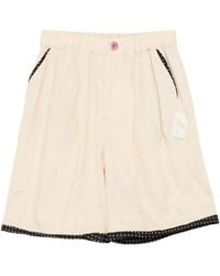 Undercover - Contrast-Trim Shorts - Lyst