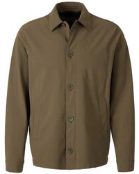 Herno - Shirtjack Met Zak En Knopen - Lyst