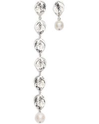Magda Butrym - Leaf Pearl Earrings - Lyst