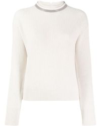 Brunello Cucinelli Pullover aus Kaschmir - Mehrfarbig