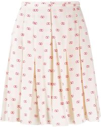 Valentino Garavani Rock mit VLOGO - Mehrfarbig