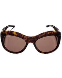 Gucci - Round-Frame Sunglasses - Lyst
