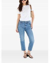 Guess - T-Shirt Calida À Logo Strassé - Lyst