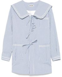 Bode - Club Stripe Sailor Coat - Lyst