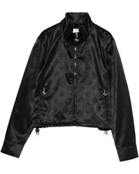 CASABLANCA - Logo-Pattern Bomber Jacket - Lyst