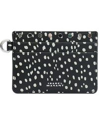 Isabel Marant - Small Polka-Dot Card Holder - Lyst
