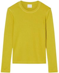 Closed - Crew-Neck Long-Sleeve T-Shirt - Lyst