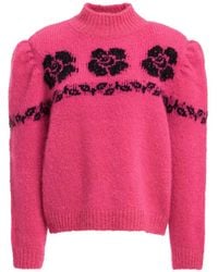 Essentiel Antwerp - Kalendar Floral-Jacquard Sweater - Lyst