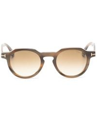 Tom Ford - Geometric-Frame Sunglasses - Lyst