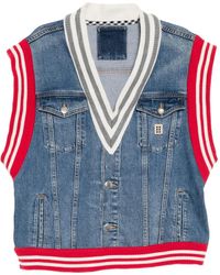 ROMEO HUNTE - Denim Vest - Lyst