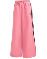 adidas - Hose mit Logo-Streifen - Lyst