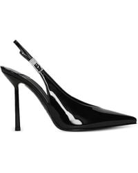 Le Silla - Clivage Crystal-Embellished Slingback Pumps - Lyst