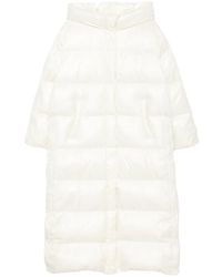 Twinset - Quilted Hooded Coat - Lyst