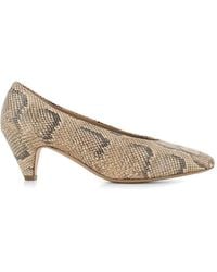 Roberto Del Carlo - Snakeskin Pumps - Lyst
