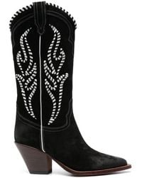 Sonora Boots - Santa Fe 90mm Suede Boots - Lyst