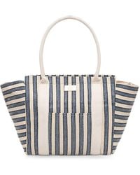 Morgan - Striped Tote Bag - Lyst